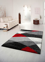 Brücken und Teppiche mit hellen und dunklen Melierungen ANTHRAZIT