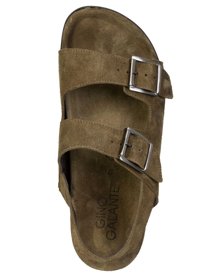 GINO GALANTE, leichte Herren-Sandalen, mit Gummizug 
