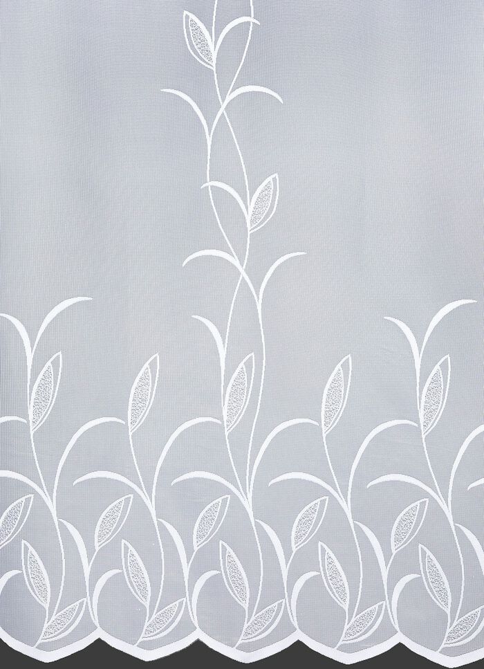 Langstore mit naturnahem Bl&auml;tterdessin 