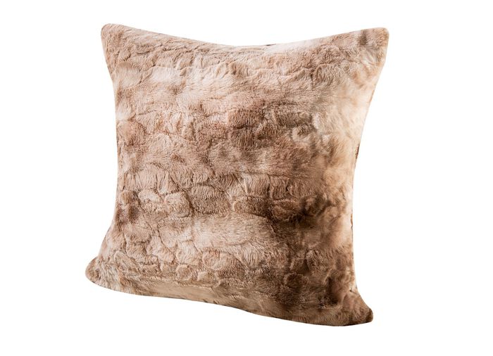 Kuschelweiche und w&auml;rmende Wohndecke BEIGE