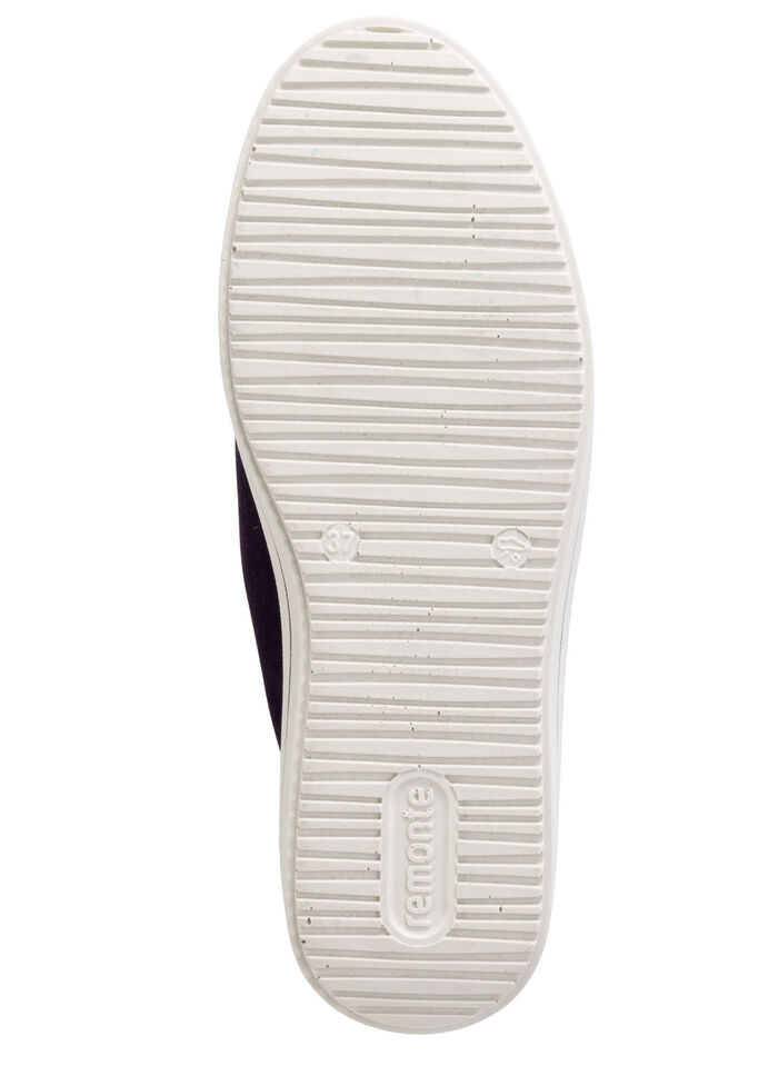 Remonte Bootie mit funkelnder Zierkette an der Schnürung LILA