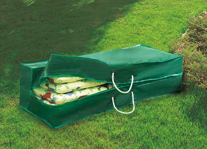 Schutzh&uuml;llen f&uuml;r Gartenm&ouml;bel und Polsterauflagen GRAU
