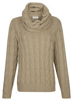 Pullover mit Loop und mit Kaschmir 