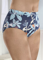 Viererpack Slips mit Floraldessin 