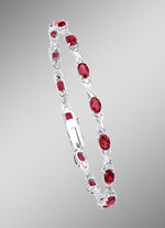 Armband mit echtem Granat 