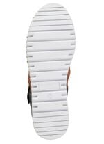 ELENA EDEN Sandale aus genarbtem Nappaleder 