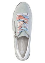 Remonte Sneaker mit bunter Schnürung BLEU-WEISS