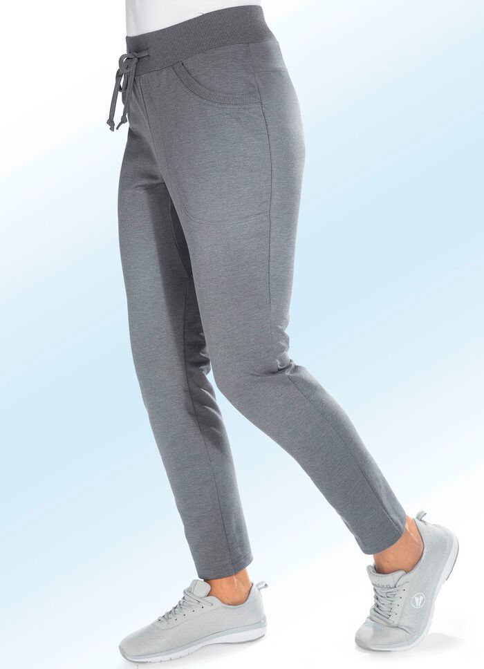 &bdquo;Athlet&ldquo;-Freizeithose in 3 Farben GRAU