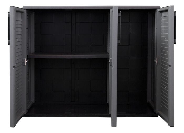  Gartenschrank GRAU