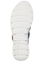 ELENA EDEN, sommerliche Damen-Spangenschuhe, Weite H, mit herausnehmbarem Fu&szlig;bett JEANS