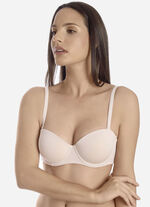 Sassa B&uuml;gel-BH mit abnehmbaren Tr&auml;gern PUDER