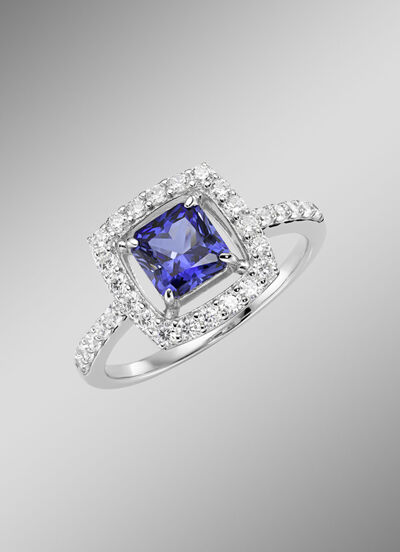 Damenring aus Silber 