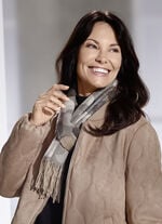 Schal mit Fantasiedessin 