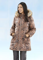 Jacke mit abnehmbarer Kapuze 