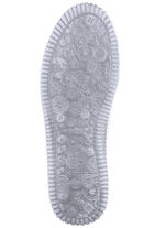 Gemini Slipper aus Rind-Nappaleder mit Zier&ouml;sen WEISS