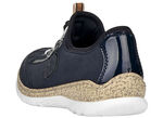 Rieker, sportliche Damen-Sneaker, mit MemoSoft Decksohle DUNKELBLAU