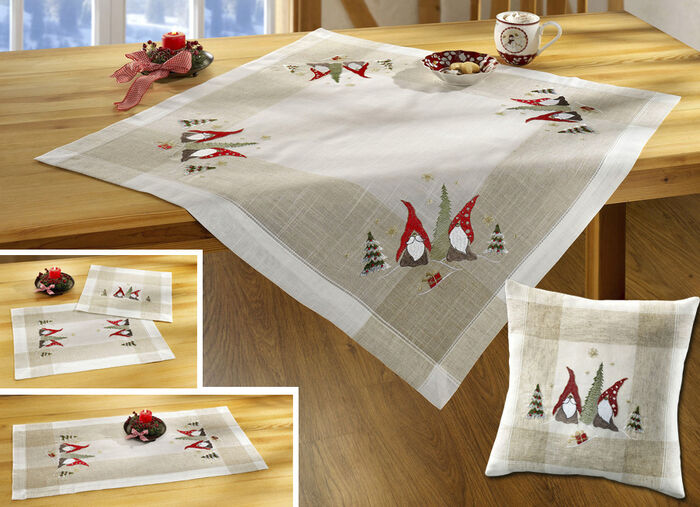 Tisch- und Raumdekoration mit Wichteln 