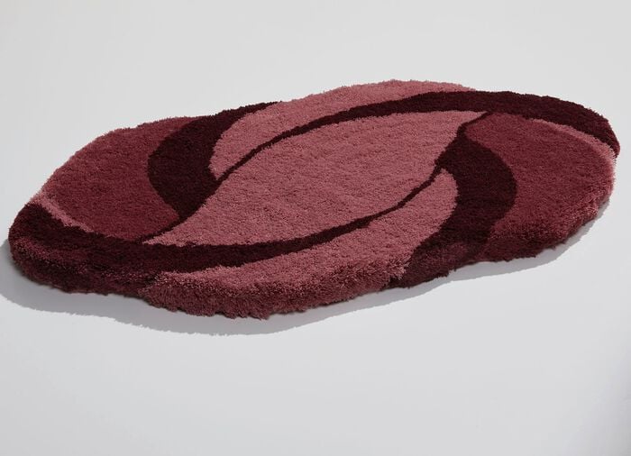 Barfu&szlig;weiche Badvorleger von Kleine Wolke ALTROSA