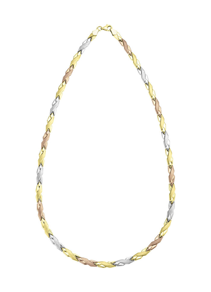 Edle, kreuzförmige Halskette  