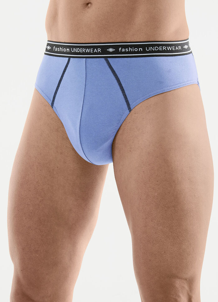 Viererpack Slips mit Elastikbund 