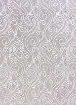 Jacquard-Store mit gebogten Abschl&uuml;ssen 