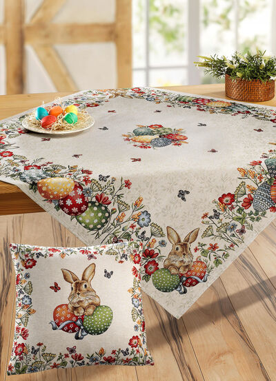 Frühlingshafte Tisch- und Raumdekoration 