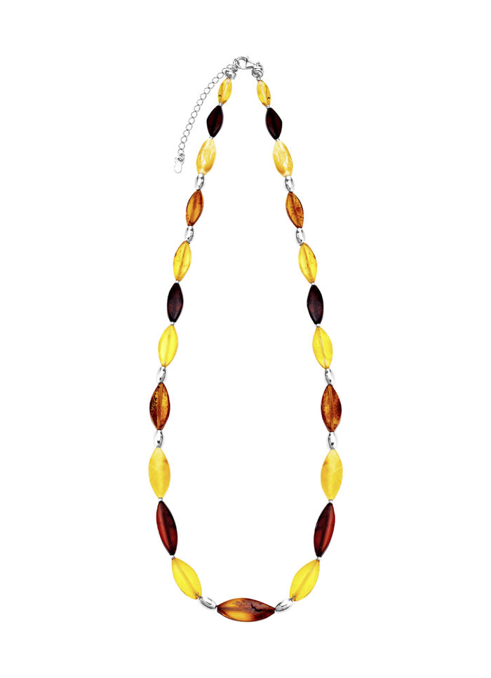 Halskette mit Bernstein 