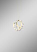 Anhänger in Bicolor mit Zirkonia 