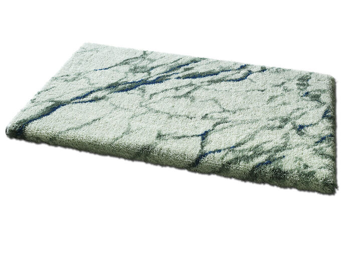 Badgarnitur von Grund mit Marmor-Dessin TÜRKIS