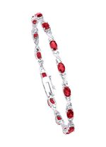 Armband mit echtem Granat 