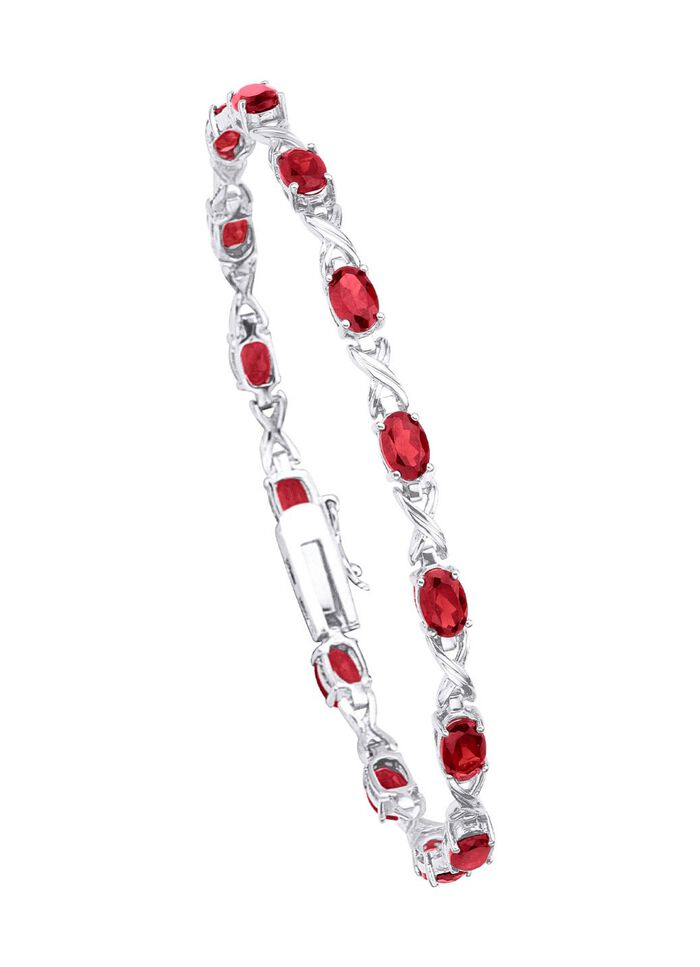 Armband mit echtem Granat 