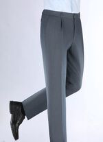 "Klaus Modelle"-Hose mit Bundfalten in 3 Farben 