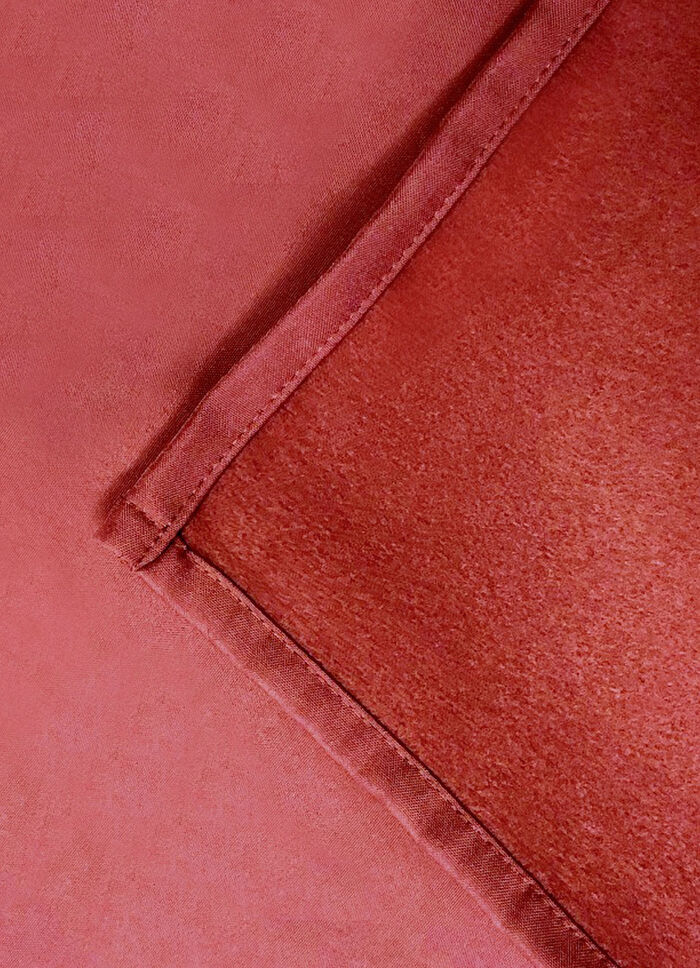 Energiespar-Verdunkelungsschals in Leinenoptik BEIGE