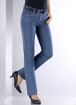 Magic-Jeans in 5-Pocket-Form JEANSBLAU