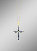 Edler Kreuz-Anh&auml;nger 