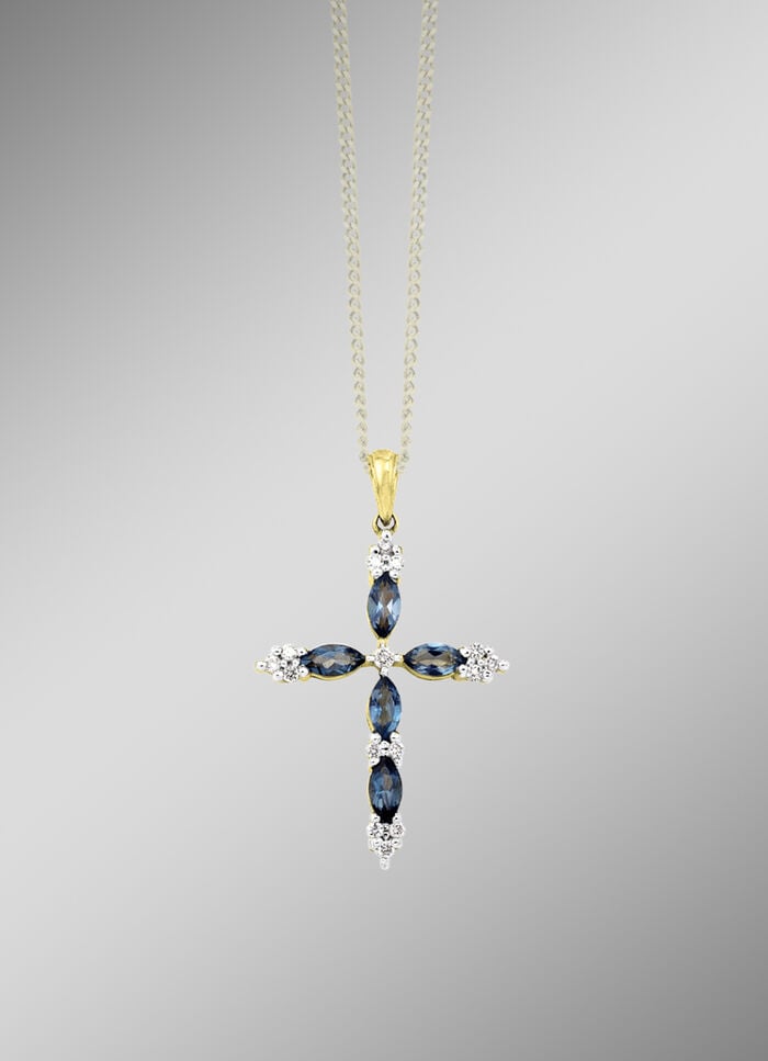 Edler Kreuz-Anh&auml;nger 