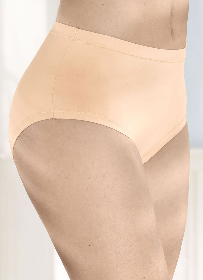 brio lingerie Fünferpack Slips PUDER