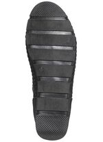 Gemini Mokassin-Schn&uuml;r-Bootie mit Knitter-Struktur 