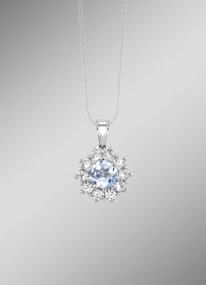 Anhänger im Blumendesign 