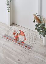 Fu&szlig;matte mit rutschfester R&uuml;ckseite 