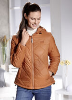 Funktionsjacke mit interessantem Zwiebelstepp 