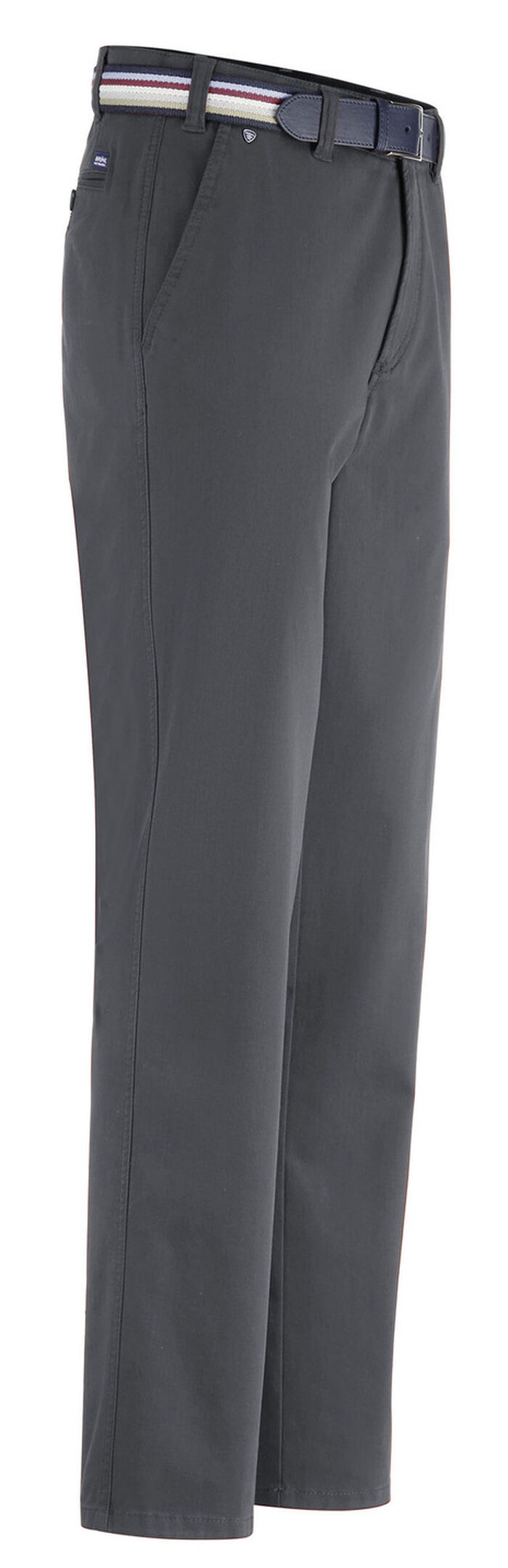 "Brühl"-Hose mit Gürtel in 3 Farben DUNKELGRAU