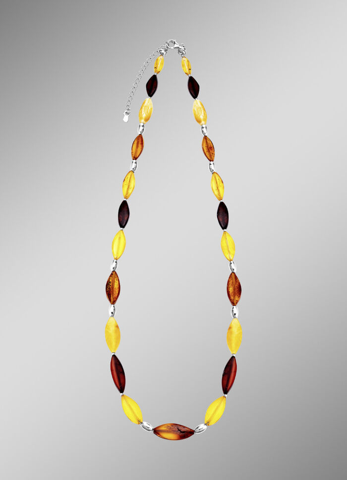 Halskette mit Bernstein 