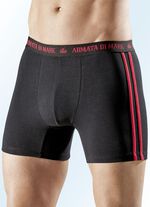 Viererpack Pants, uni mit Kontraststreifen 
