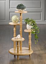 Wundersch&ouml;ne Blumen-Etagere BUCHE