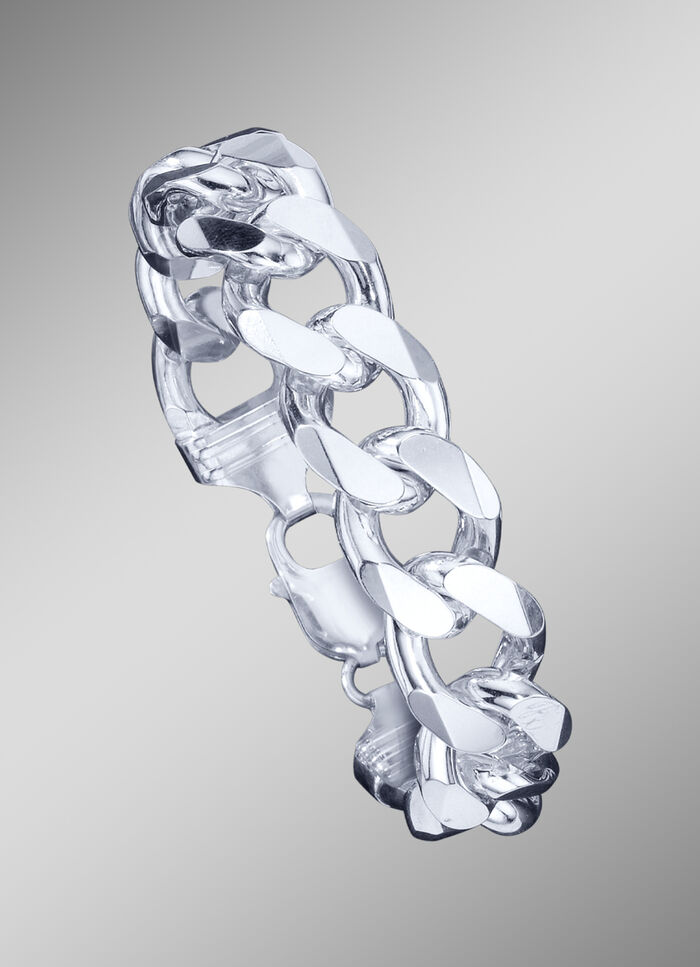 Massives Panzerketten-Armband 