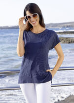 Shirt mit Relief-Druck  