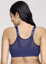 Glamorise Stütz-BH mit praktischem Vorderverschluss MARINE