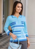 Pullover mit Intarsien 