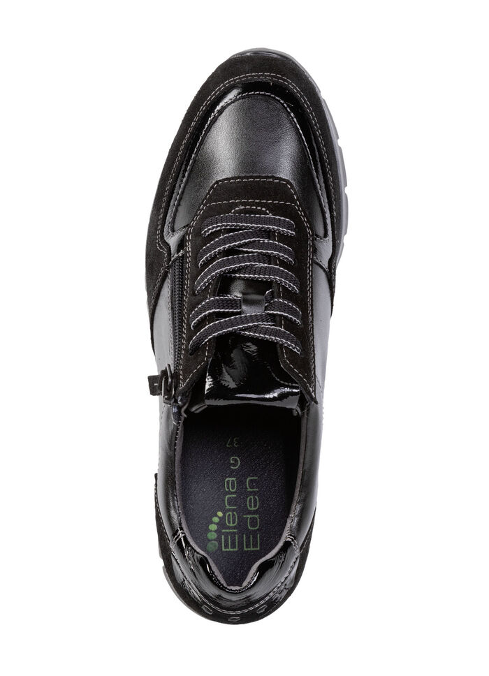 ELENA EDEN Sneaker mit r&uuml;ckw&auml;rtigem Nietenbesatz SCHWARZ
